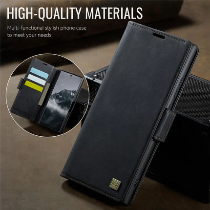 For Samsung Galaxy Note20 5G Case AUTSPACE A11 RFID Blocking Retro Leather Cell Phone Wallet Cover