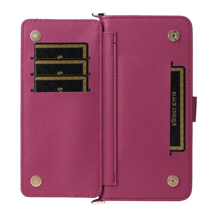 For Oppo Reno13 Pro 5G Wallet Case with Shoulder Strap Leather Phone Cover