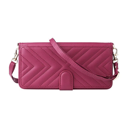 For Oppo Reno13 Pro 5G Wallet Case with Shoulder Strap Leather Phone Cover