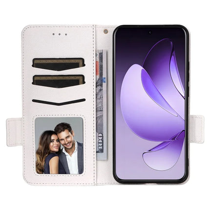 For Oppo Reno13 Pro 5G Case Litchi Texture PU Leather Wallet Flip Phone Cover