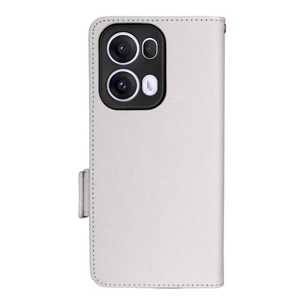 For Oppo Reno13 Pro 5G Case Litchi Texture PU Leather Wallet Flip Phone Cover