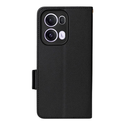 For Oppo Reno13 Pro 5G Case Litchi Texture PU Leather Wallet Flip Phone Cover