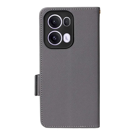 For Oppo Reno13 Pro 5G Case Litchi Texture PU Leather Wallet Flip Phone Cover