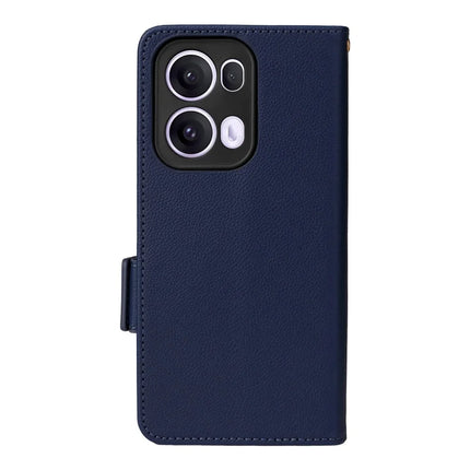 For Oppo Reno13 Pro 5G Case Litchi Texture PU Leather Wallet Flip Phone Cover