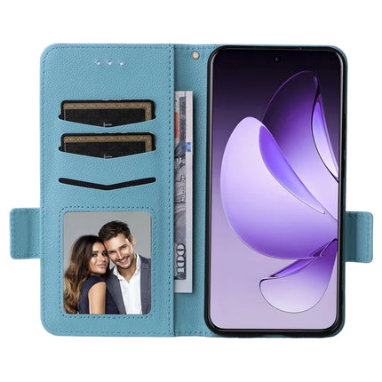 For Oppo Reno13 Pro 5G Case Litchi Texture PU Leather Wallet Flip Phone Cover