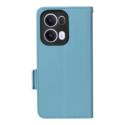 For Oppo Reno13 Pro 5G Case Litchi Texture PU Leather Wallet Flip Phone Cover