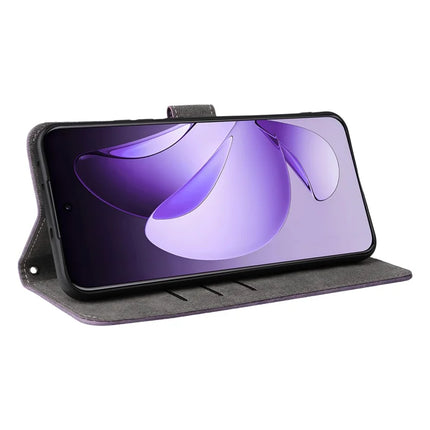 For Oppo Reno13 Pro 5G Wallet Case RFID Blocking PU Leather Cover Stand View