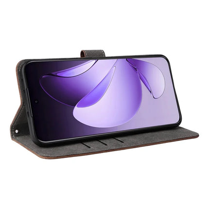 For Oppo Reno13 Pro 5G Wallet Case RFID Blocking PU Leather Cover Stand View