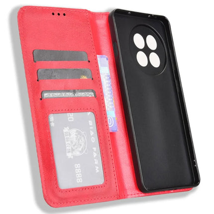 Leather Case for OnePlus 13R 5G / Ace 5 5G / Ace 5 Pro 5G Wallet Stand Retro Texture Phone Cover