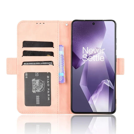 Leather Case for OnePlus 13R 5G / Ace 5 5G / Ace 5 Pro 5G Phone Wallet Cover with Multiple Card Slots