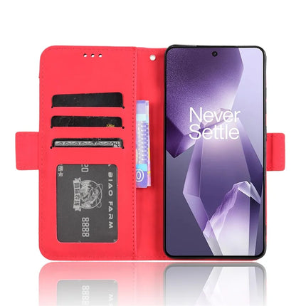 Leather Case for OnePlus 13R 5G / Ace 5 5G / Ace 5 Pro 5G Phone Wallet Cover with Multiple Card Slots