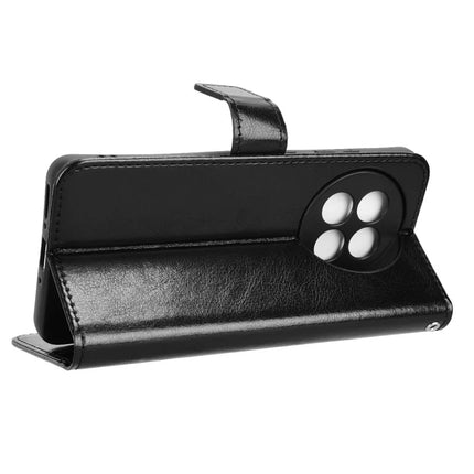 Leather Case for OnePlus 13R 5G / Ace 5 5G / Ace 5 Pro 5G Crazy Horse Texture Phone Wallet Cover