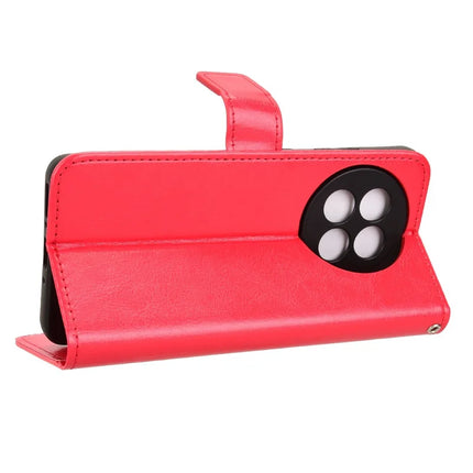 Leather Case for OnePlus 13R 5G / Ace 5 5G / Ace 5 Pro 5G Crazy Horse Texture Phone Wallet Cover