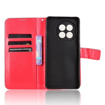 Leather Case for OnePlus 13R 5G / Ace 5 5G / Ace 5 Pro 5G Crazy Horse Texture Phone Wallet Cover