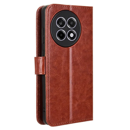 Leather Case for OnePlus 13R 5G / Ace 5 5G / Ace 5 Pro 5G Crazy Horse Texture Phone Wallet Cover