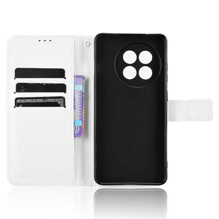 Wallet Phone Case for OnePlus 13R 5G / Ace 5 5G / Ace 5 Pro 5G PU Leather Diamond Texture Cover