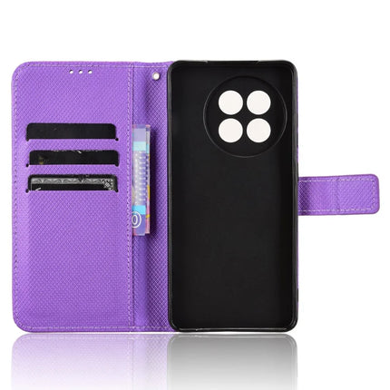 Wallet Phone Case for OnePlus 13R 5G / Ace 5 5G / Ace 5 Pro 5G PU Leather Diamond Texture Cover