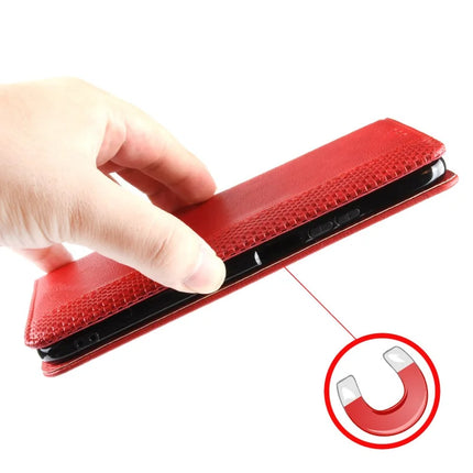 Leather Case for Blackview Wave 8 / Wave 8C / Oscal Flat 2 Wallet Stand Retro Texture Phone Cover