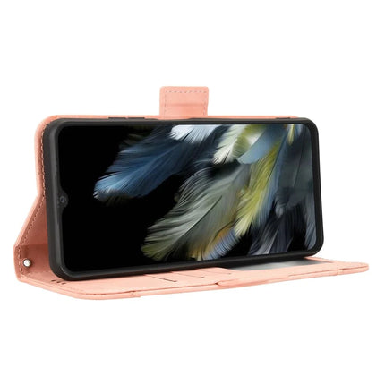 Leather Case for Blackview Wave 8 / Wave 8C / Oscal Flat 2 Phone Wallet Cover with Multiple Card Slots
