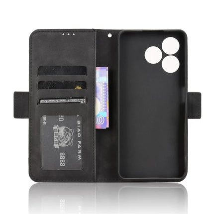 Leather Case for Blackview Wave 8 / Wave 8C / Oscal Flat 2 Phone Wallet Cover with Multiple Card Slots