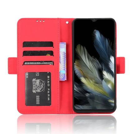 Leather Case for Blackview Wave 8 / Wave 8C / Oscal Flat 2 Phone Wallet Cover with Multiple Card Slots
