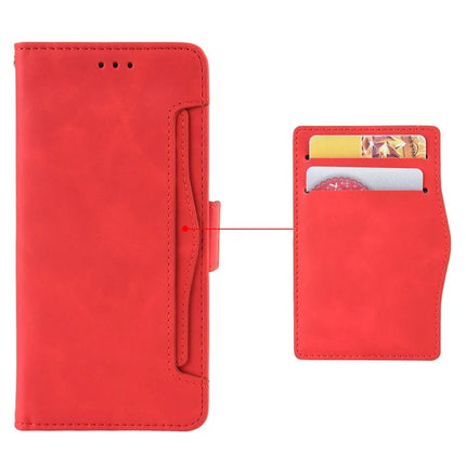 Leather Case for Blackview Wave 8 / Wave 8C / Oscal Flat 2 Phone Wallet Cover with Multiple Card Slots