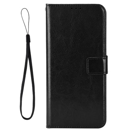 Leather Case for Blackview Wave 8 / Wave 8C / Oscal Flat 2 Crazy Horse Texture Phone Wallet Cover