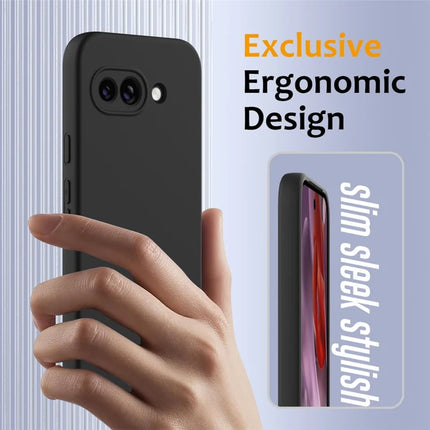 For Google Pixel 9a Case Compatible with MagSafe Anti-Drop Liquid Silicone Phone Cover