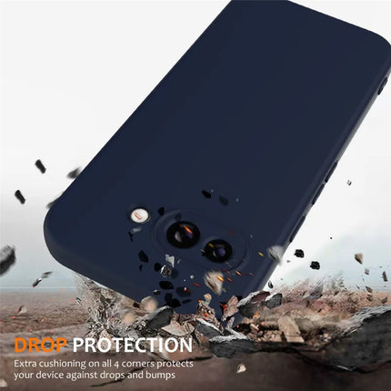 For Google Pixel 9a Case Compatible with MagSafe Anti-Drop Liquid Silicone Phone Cover