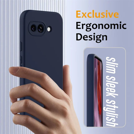 For Google Pixel 9a Case Compatible with MagSafe Anti-Drop Liquid Silicone Phone Cover