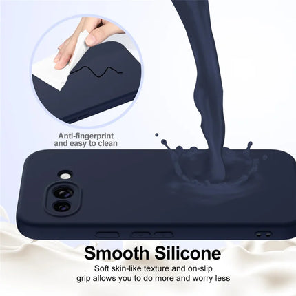 For Google Pixel 9a Case Compatible with MagSafe Anti-Drop Liquid Silicone Phone Cover