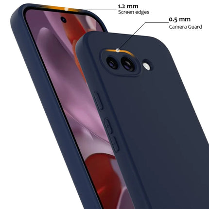For Google Pixel 9a Case Compatible with MagSafe Anti-Drop Liquid Silicone Phone Cover