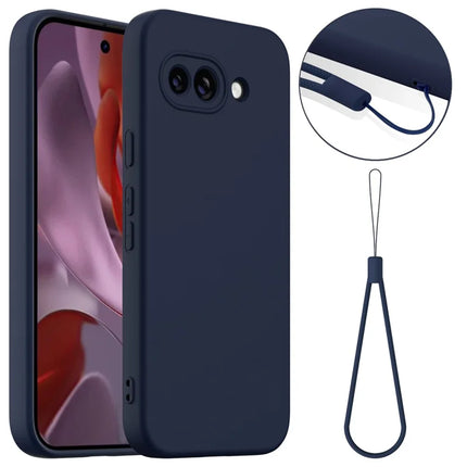 For Google Pixel 9a Case Compatible with MagSafe Anti-Drop Liquid Silicone Phone Cover