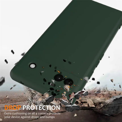 For Google Pixel 6a Case Compatible with MagSafe Anti-Drop Liquid Silicone Phone Cover