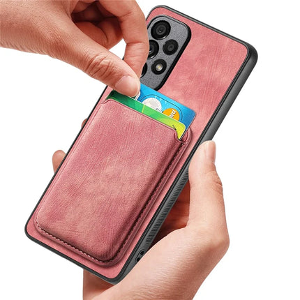 For Huawei Mate 70 Case Retro Leather TPU Phone Back Cover with Detachable Card Slot