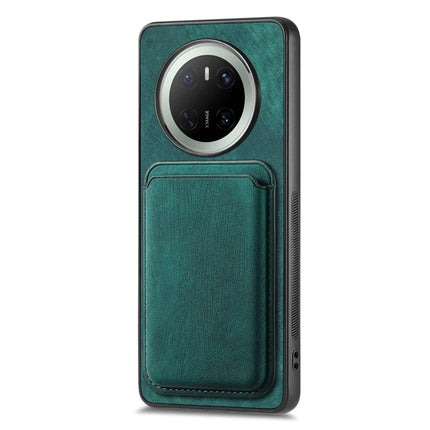 For Huawei Mate 70 Case Retro Leather TPU Phone Back Cover with Detachable Card Slot