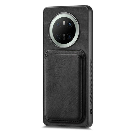 For Huawei Mate 70 Case Retro Leather TPU Phone Back Cover with Detachable Card Slot