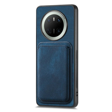 For Huawei Mate 70 Case Retro Leather TPU Phone Back Cover with Detachable Card Slot