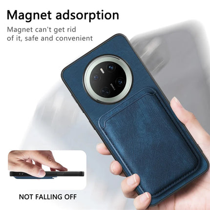 For Huawei Mate 70 Case Retro Leather TPU Phone Back Cover with Detachable Card Slot