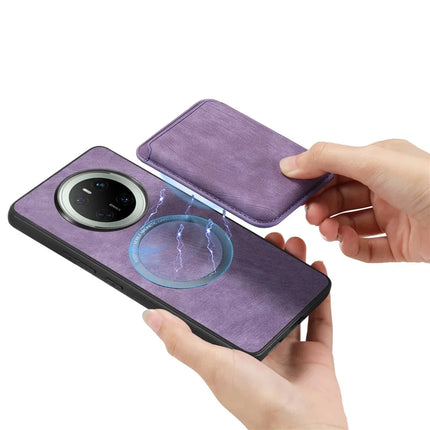 For Huawei Mate 70 Case Retro Leather TPU Phone Back Cover with Detachable Card Slot