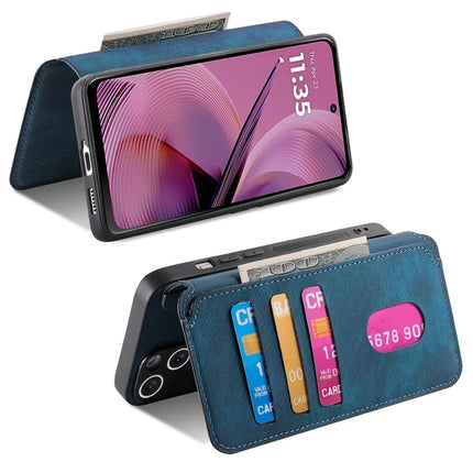 For Motorola Moto G55 5G Case CASENEO Detachable Magnetic RFID Block Leather Phone Wallet Cover
