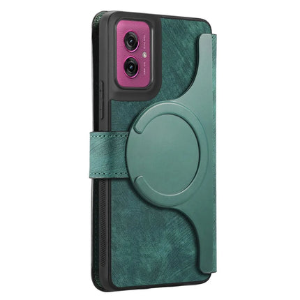 For Motorola Moto G55 5G Case CASENEO Detachable Magnetic RFID Block Leather Phone Wallet Cover
