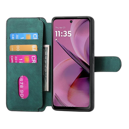 For Motorola Moto G55 5G Case CASENEO Detachable Magnetic RFID Block Leather Phone Wallet Cover