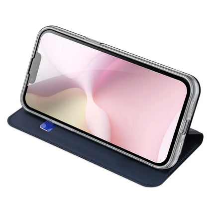 For iPhone 16e Case DUX DUCIS Skin Pro Series Leather Cover Card Holder