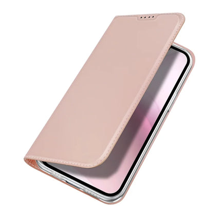 For iPhone 16e Case DUX DUCIS Skin Pro Series Leather Cover Card Holder