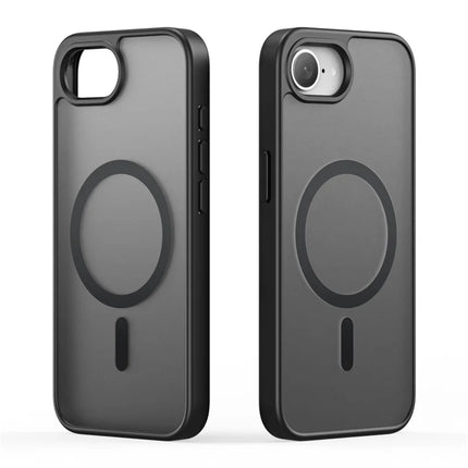 For iPhone 16e Case DUX DUCIS Yind Series Matte Case Compatible with MagSafe PC+TPU Phone Cover