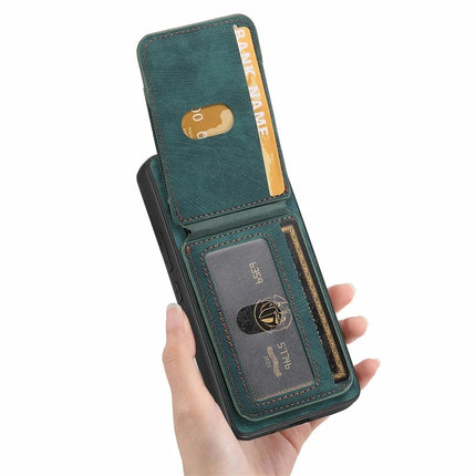 For Huawei Mate 70 Leather Back Cover with Detachable Card Holder Kickstand