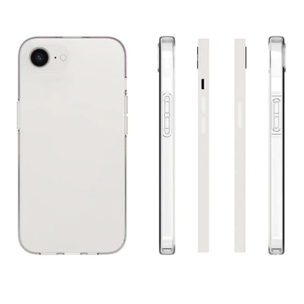 For iPhone 16e Case Anti-Fingerprint Crystal Clear TPU Phone Cover
