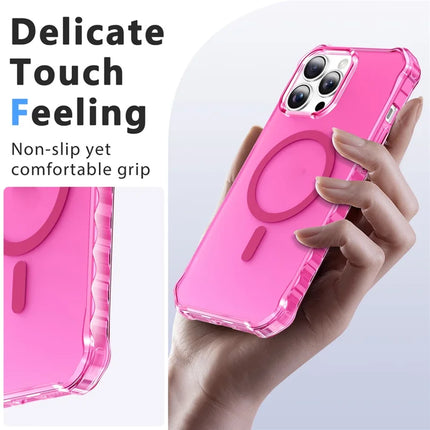For iPhone 13 Pro Max Case Compatible with MagSafe Small Wavy Edge PC + TPU Phone Cover