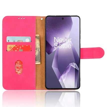 Leather Case For OnePlus 13R 5G / Ace 5 5G / Ace 5 Pro 5G Skin Feel Anti Drop Wallet Flip Phone Cover